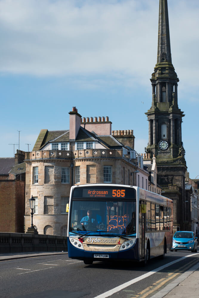 Stagecoach bus in Sandgate Ayr taken by Glasgow Commercial and Advertising Photographers Blink Imaging_2