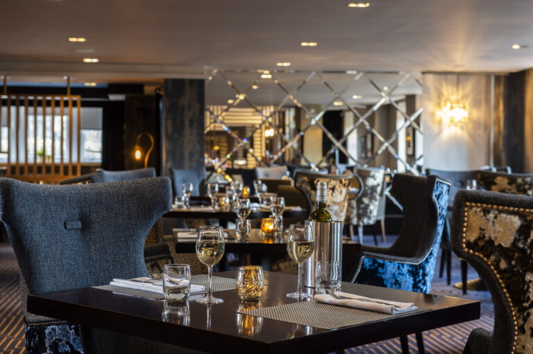Interior of restaurant at Hotel Colessio Stirling Interior of restaurant at Hotel Colessio Stirling