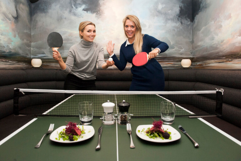 PR Shoot in Glasgow Restaurant