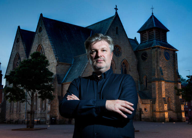 Publicity Shot of James MacMillan for Cumnock Tryst