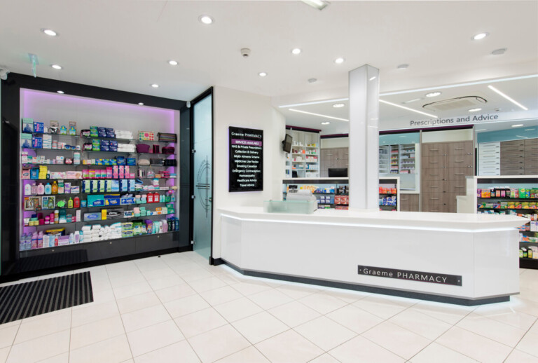 Commercial Interior of Pharmacy Commercial Interior of Pharmacy