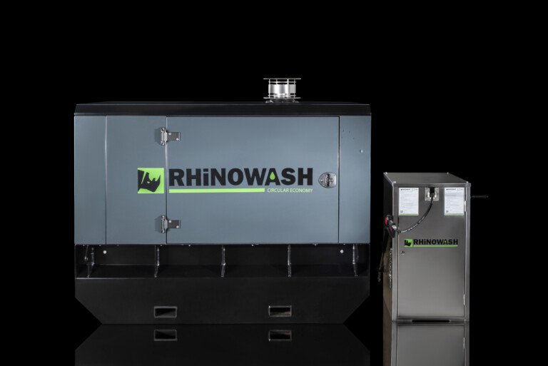 Industrial Photography We were approached by Rhinowash who were looking for photographers in Glasgow to create advertising images for their new range of industrial pressure washers. The units were photographed in the factory with the factory background being removed in post production.