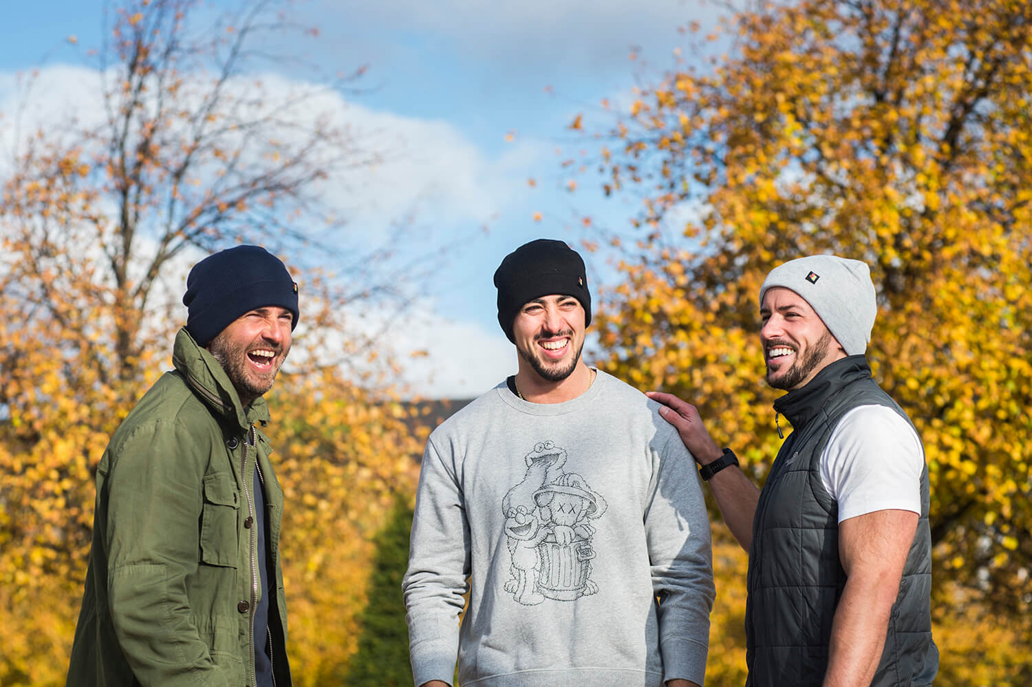 The 'models' were actually friends of the client's so we just encouraged them to chat and have a laugh rather than think to much about how to pose.