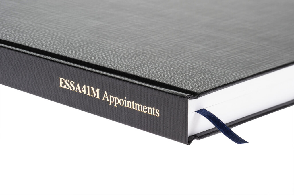 Detail of appointments diary