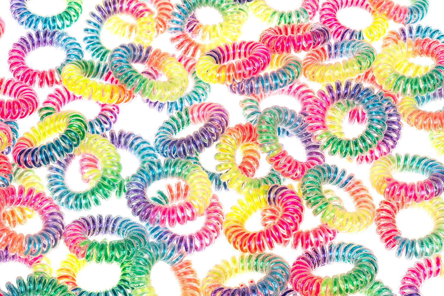 Advertising photography of hair bobble products