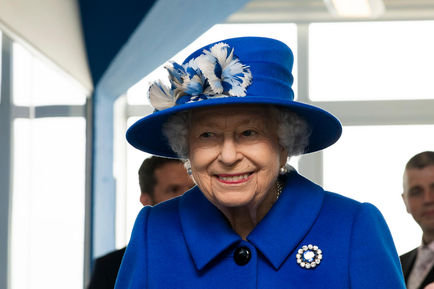 Portrait of the Queen during Royal Visit