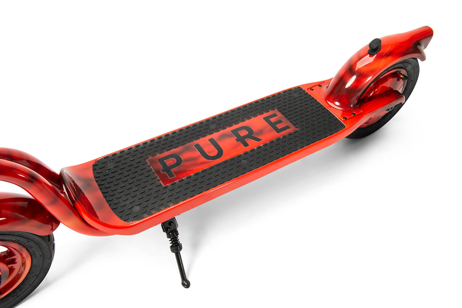 Product Photography Glasgow: Detail of Pure Electric Scooter
